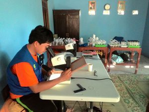Tim dari Kementrian Kesehatan Republik Indonesia (Kemenkes RI) melakukan riset di beberapa wilayah di Wonogiri